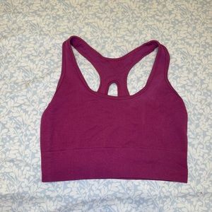 Magenta Sports Bra
